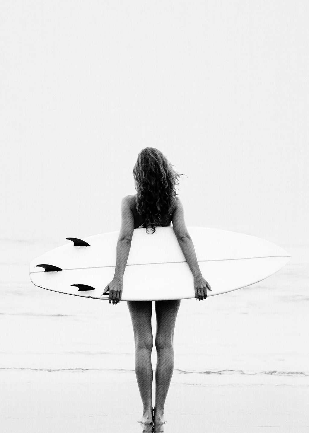 Surf Girl - Unframed art print