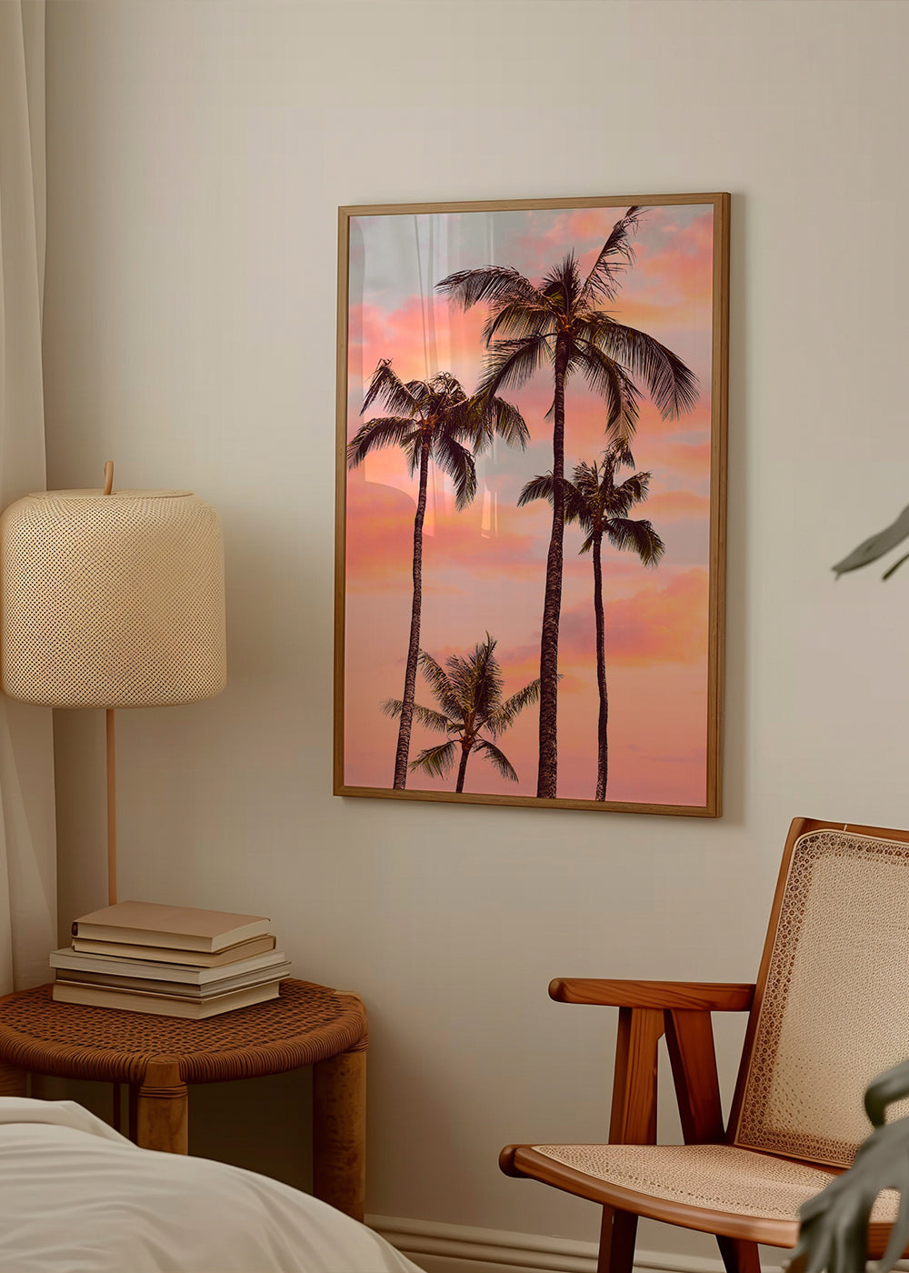 Sunset Palm Trees