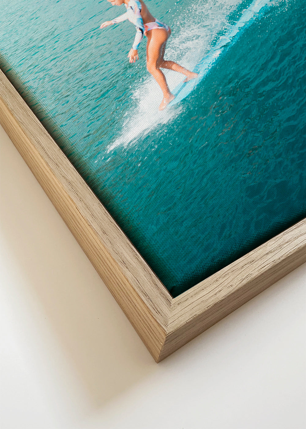 Sport kunst: surfers op open zee