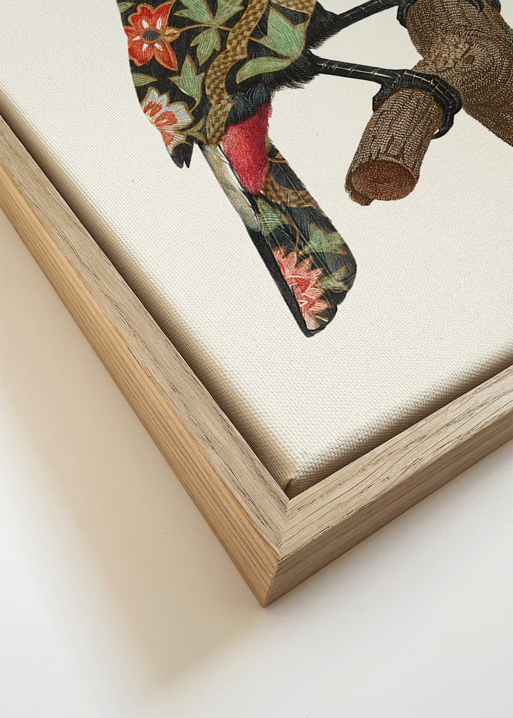 Boho-toekan met patroonveren