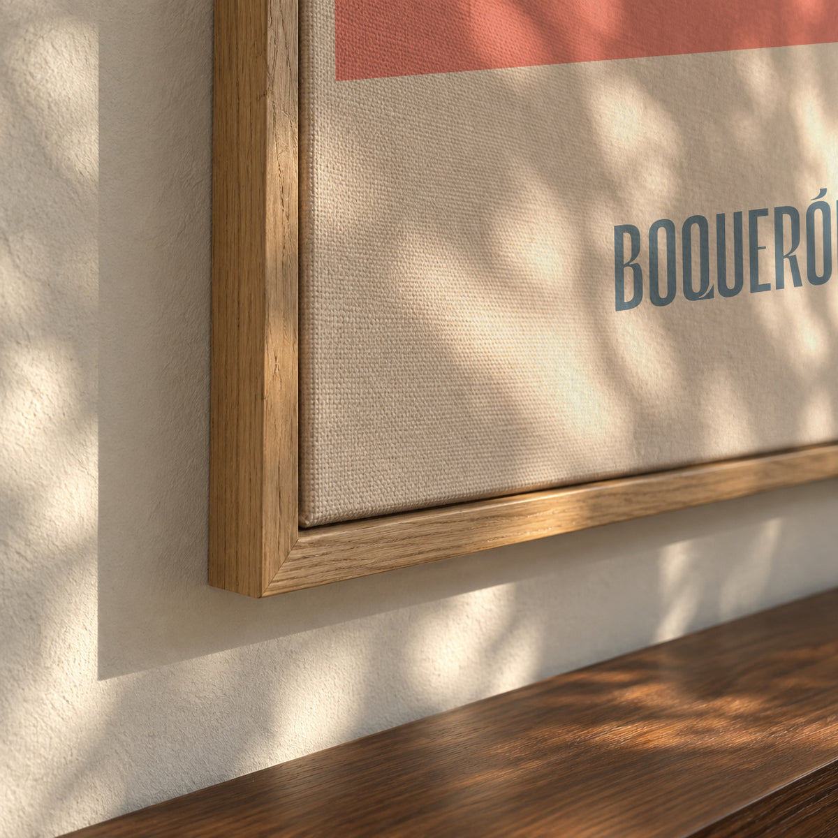 Boquerón frito - Framed canvas detail
