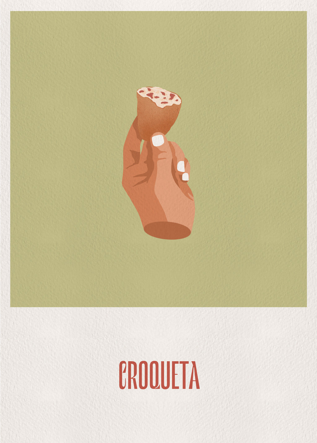 Croqueta - Unframed art print