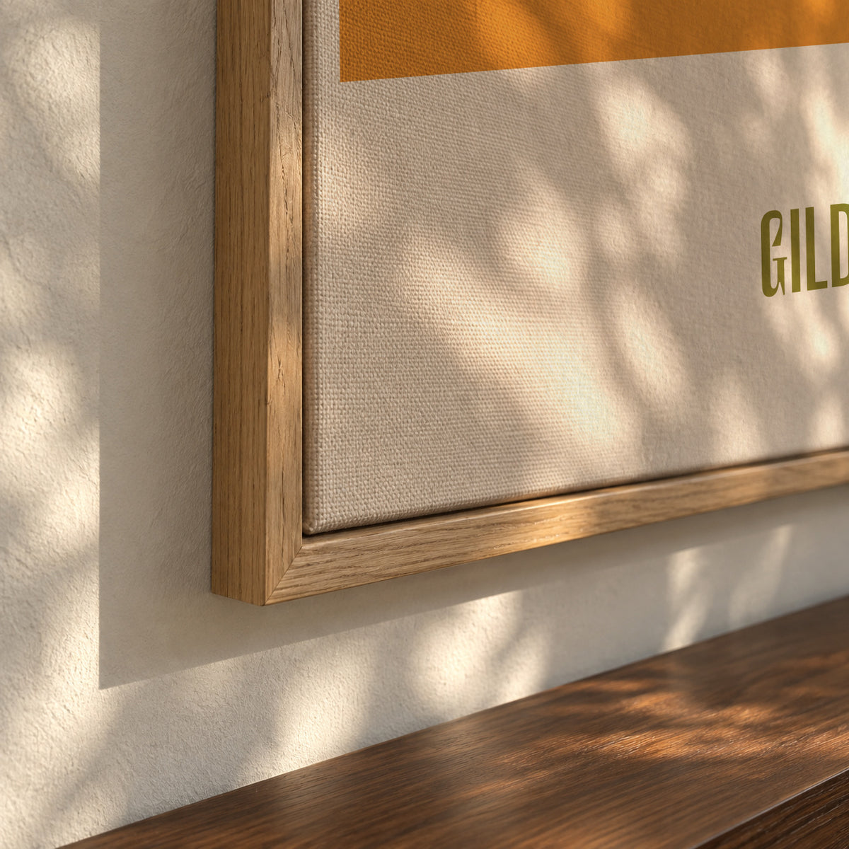 Gilda - Framed canvas detail