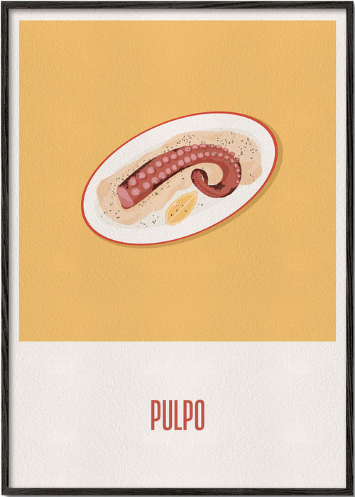 Keuken kunst: octopus op minimalistisch bord