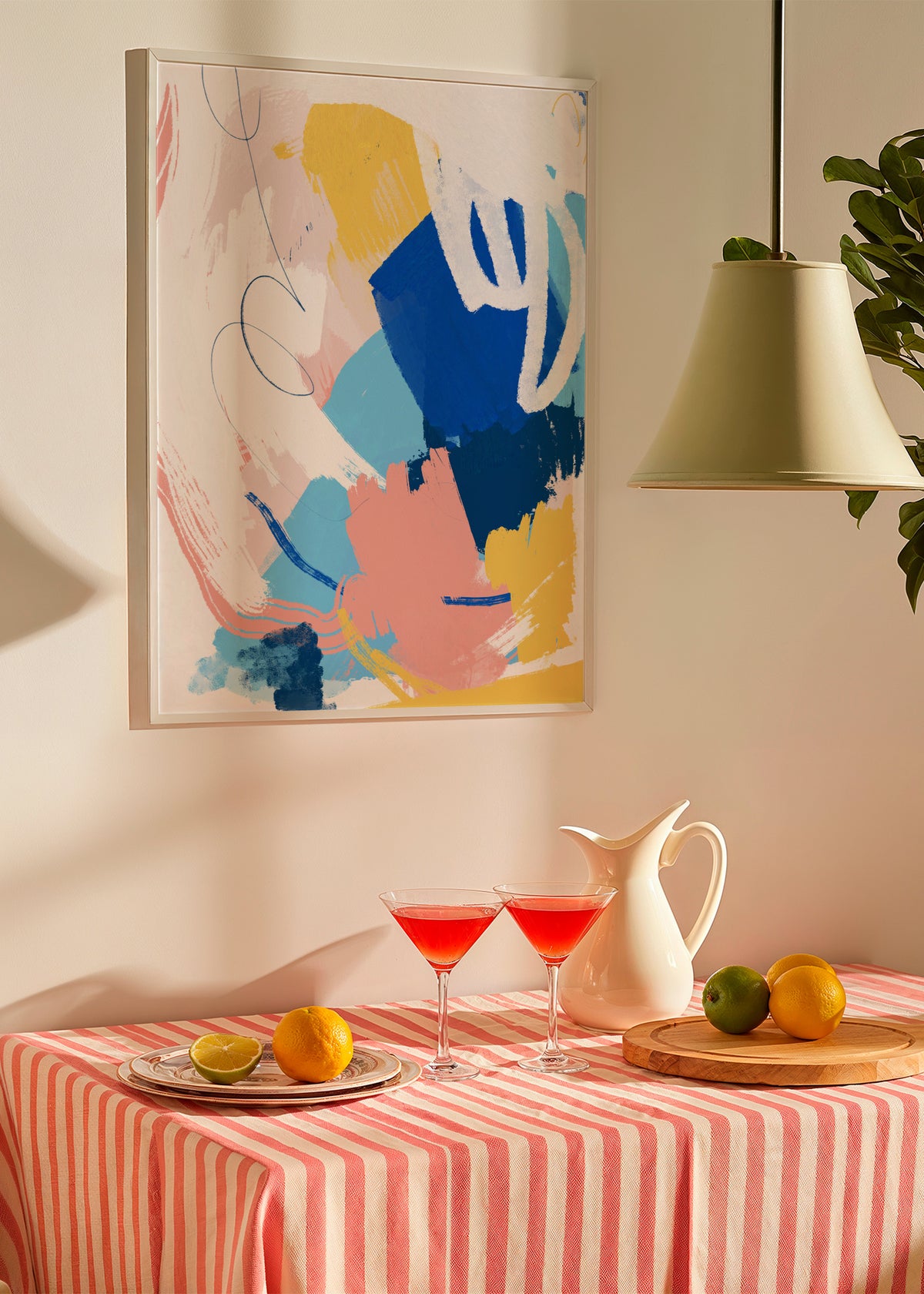 Chalk - Framed poster in an interior