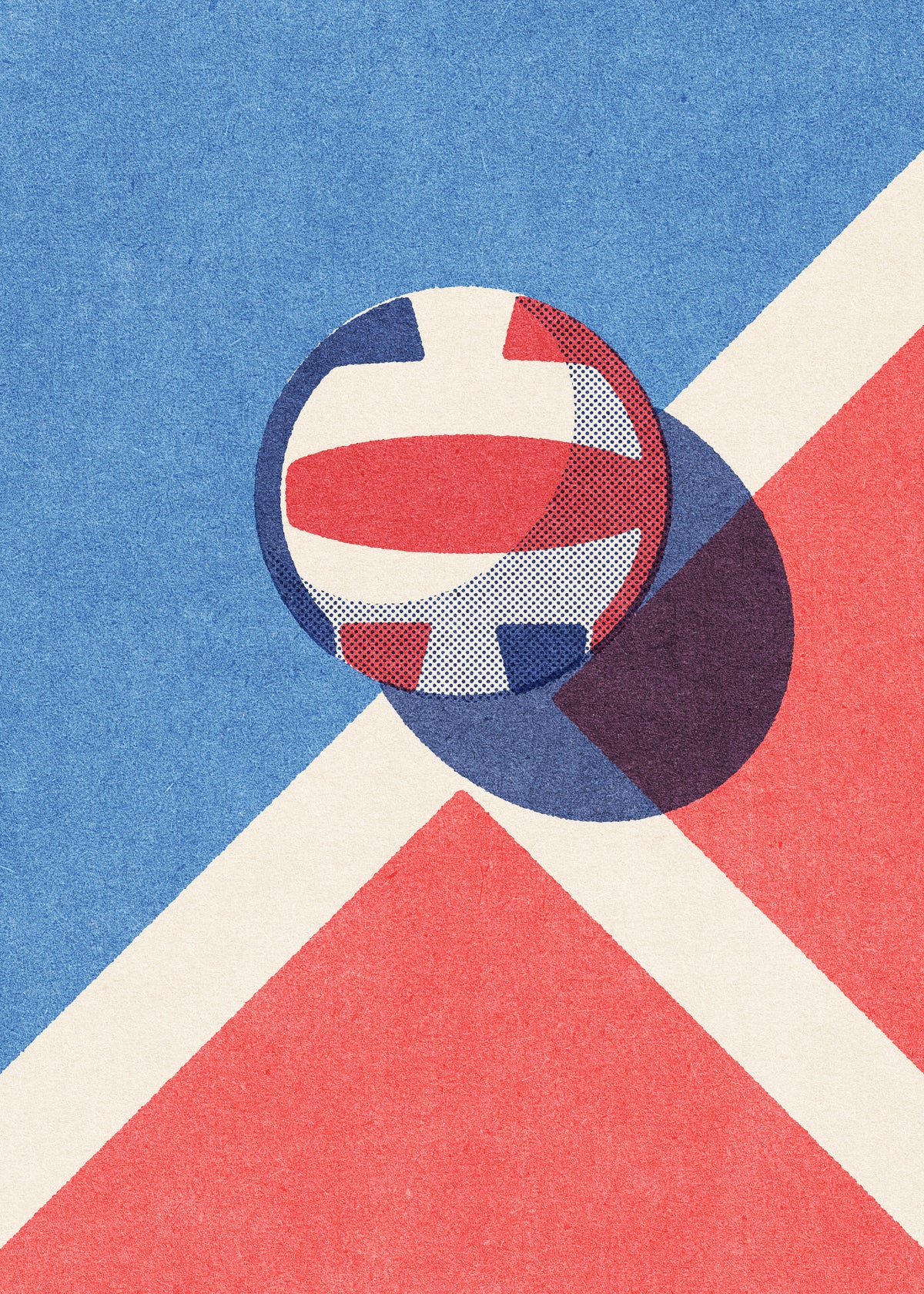 BALLS / Volleyball - Unframed art print