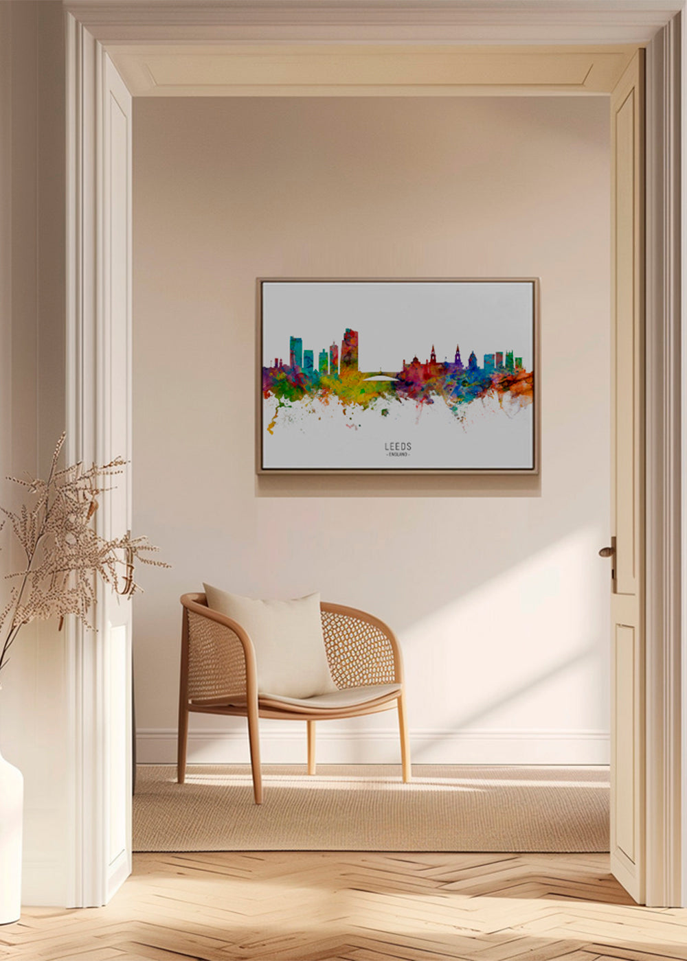Leeds Skyline multicolor