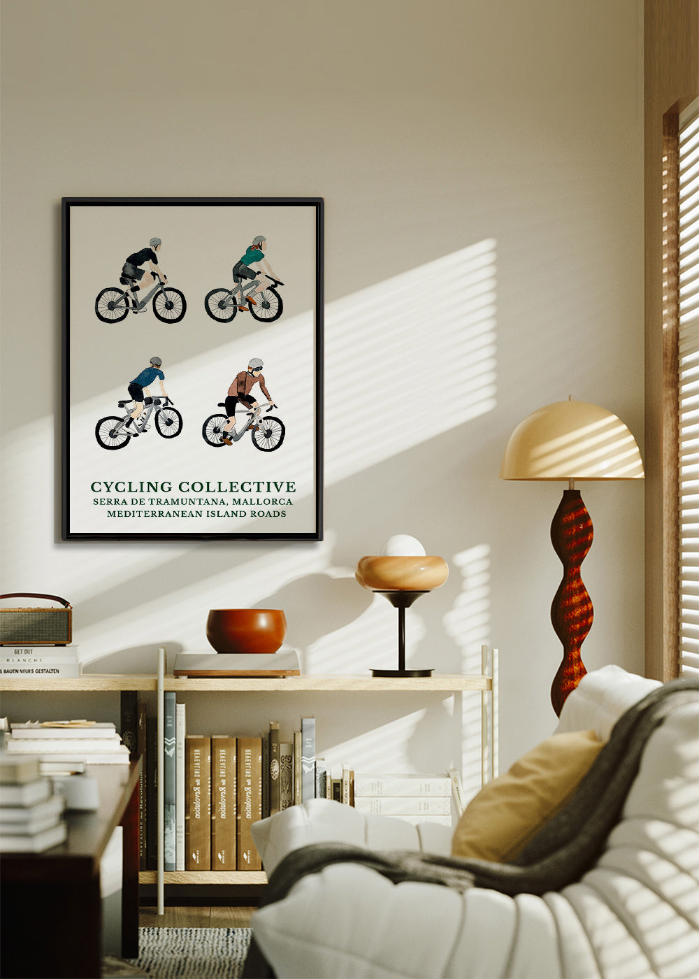 Küchenkunst Mallorca Radfahrer