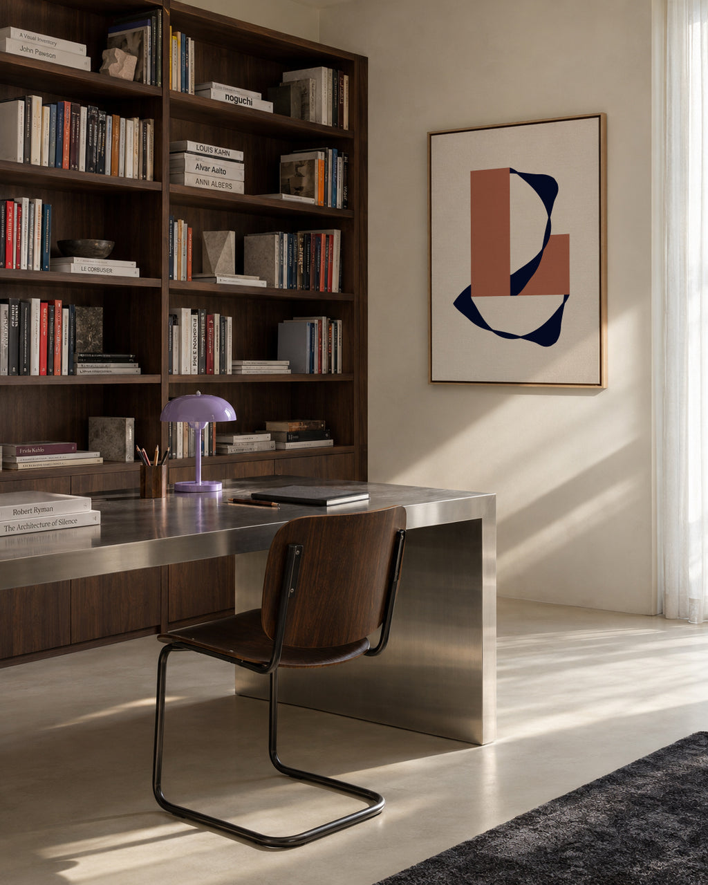 Form XXIV - Framed canvas in an interior