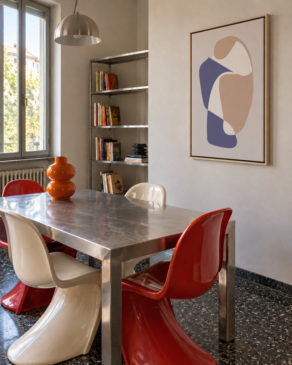 Form XXVIII - Framed canvas in an interior