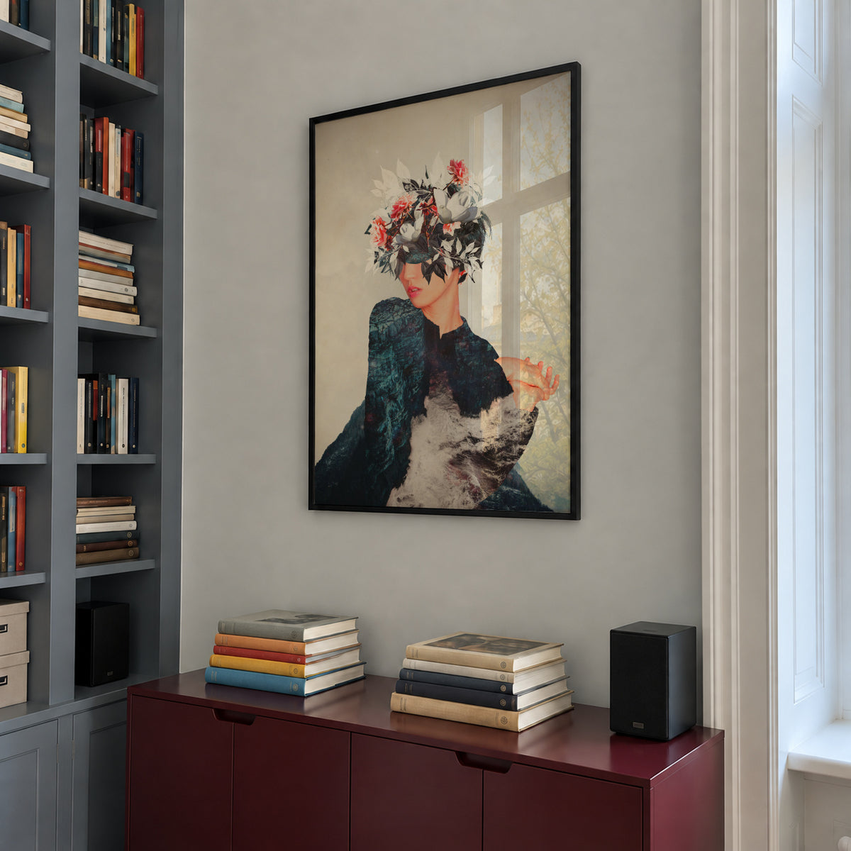 Kumiko - Framed poster in an interior