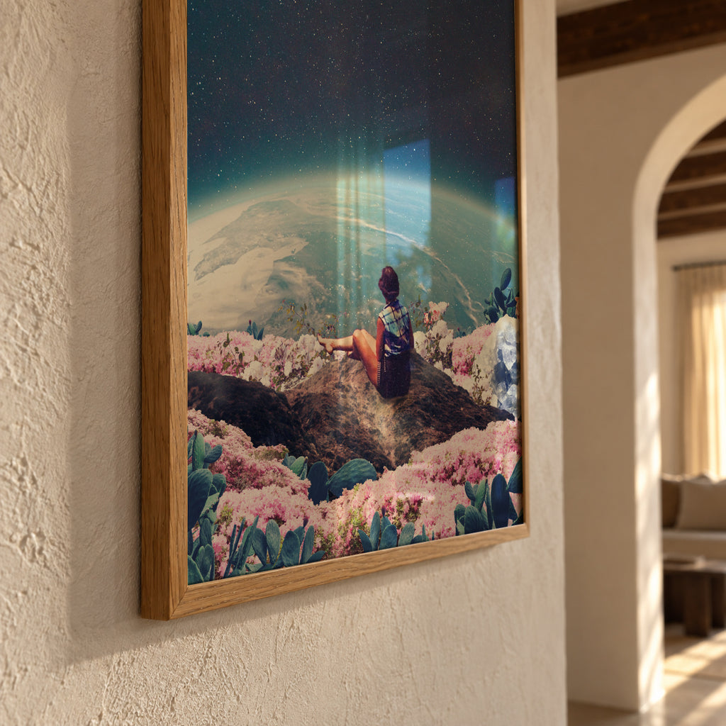 My World Blossomed When I Loved You - Framed poster detail