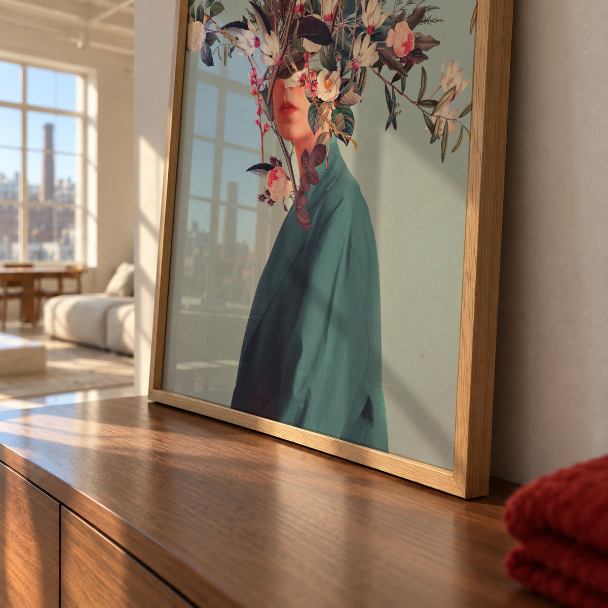 I Was Hidden But You Saw Me - Framed poster detail