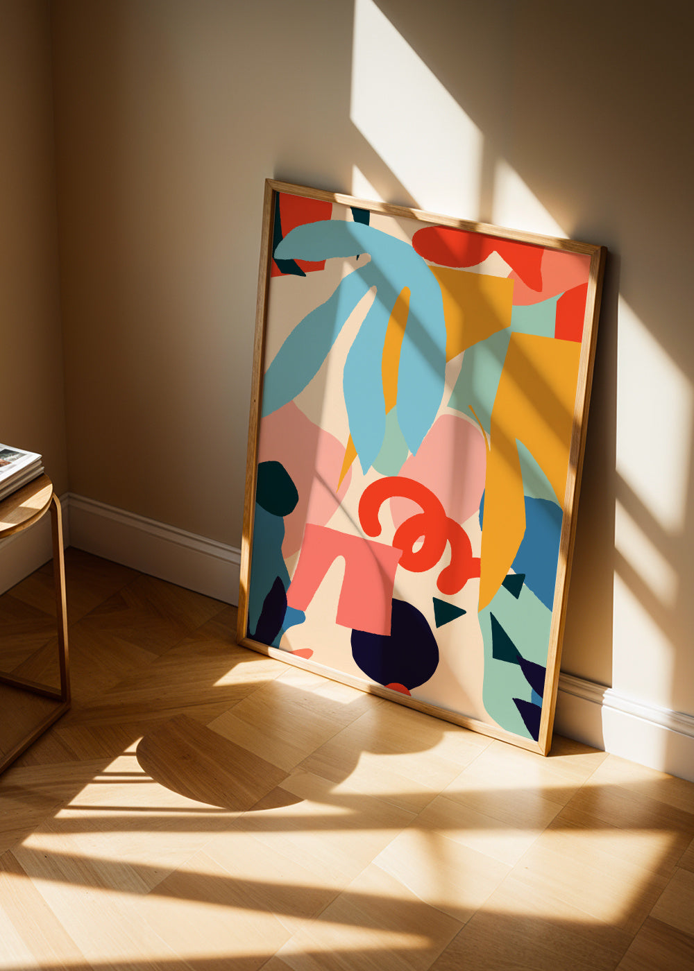 Gunga - Framed poster in an interior