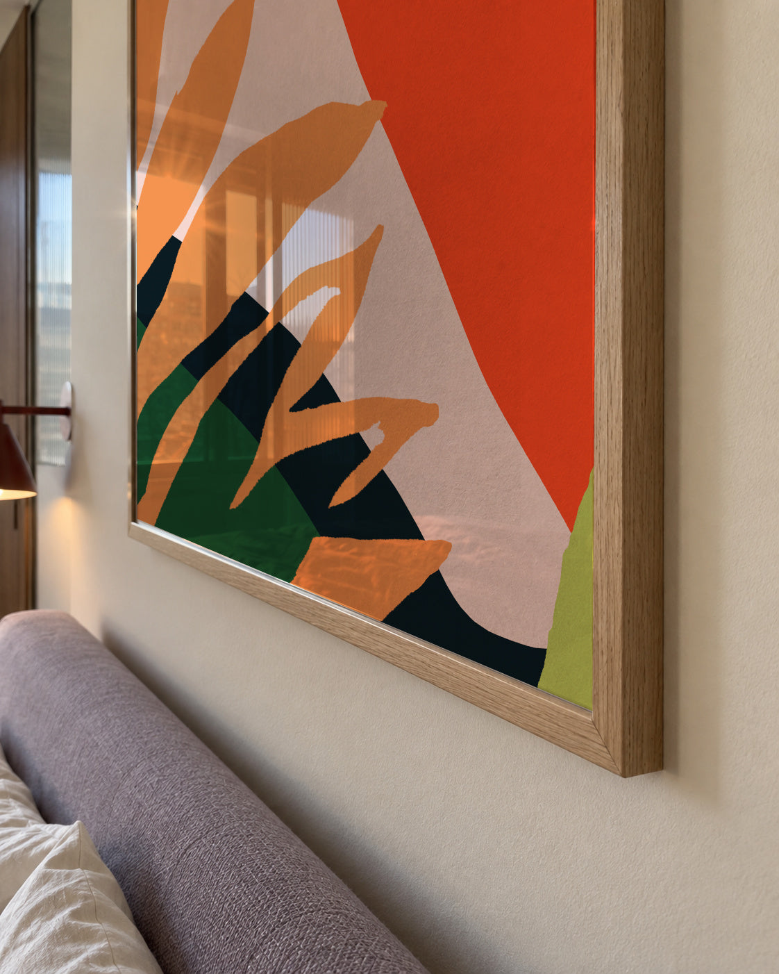 Guaxuma - Framed poster detail