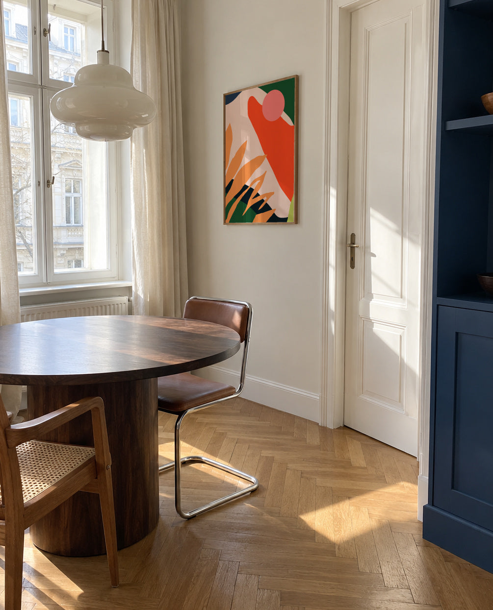 Guaxuma - Framed poster in an interior