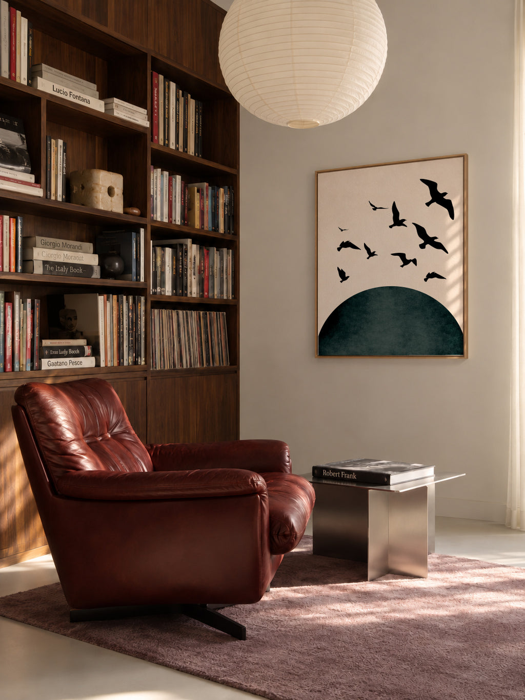 Wings to Fly _ Y - Framed canvas in an interior