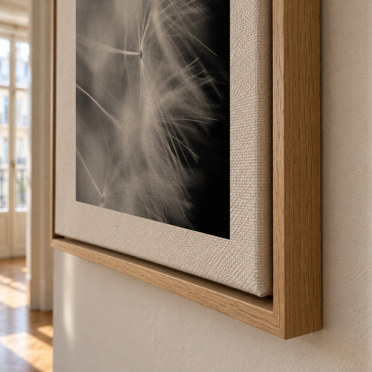 Blow it - Framed canvas detail