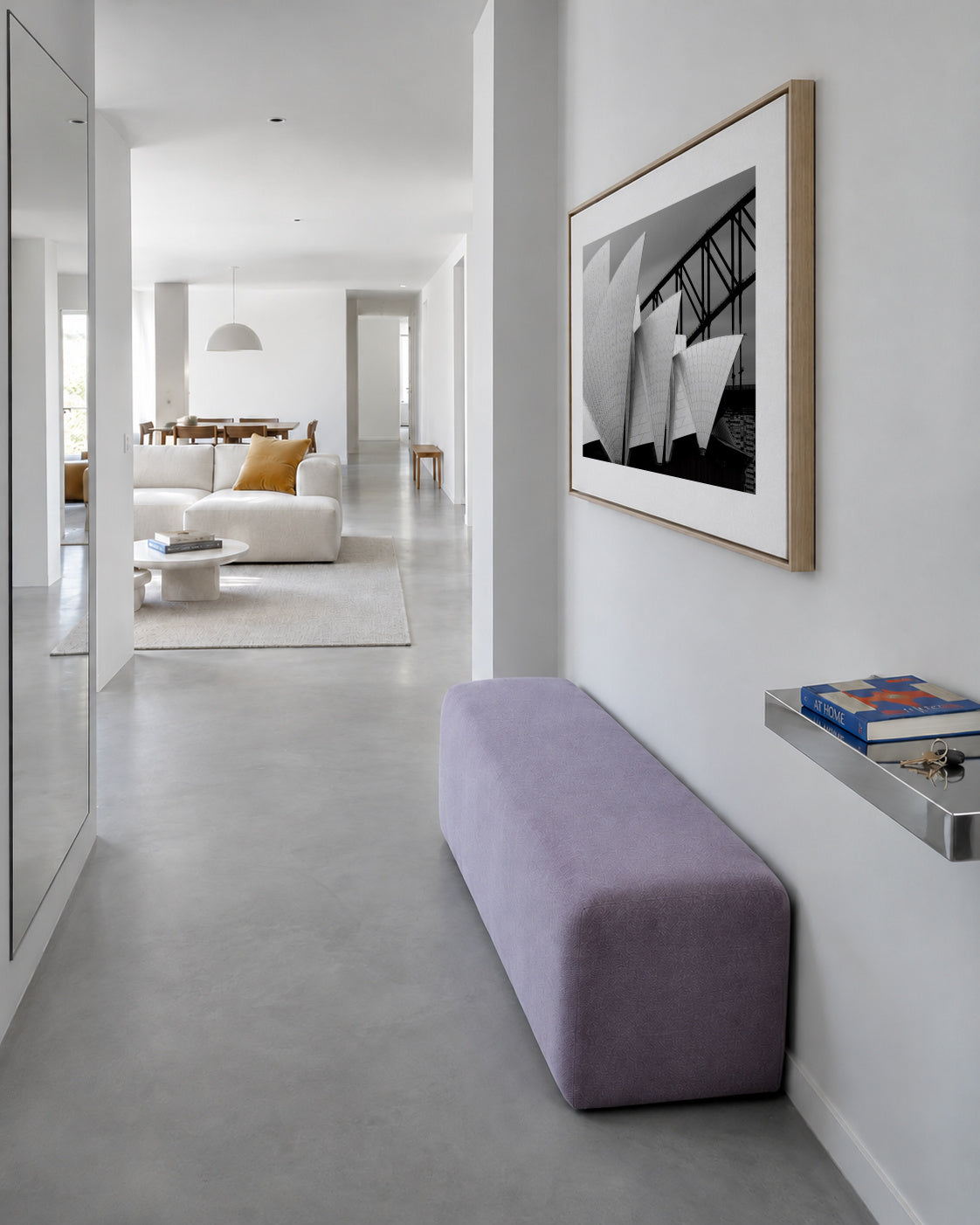 Opera house Sydney - Framed canvas in an interior