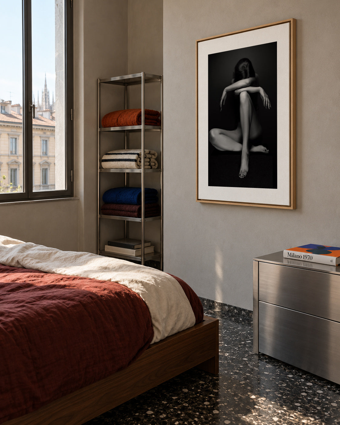 Eszter - Framed canvas in an interior
