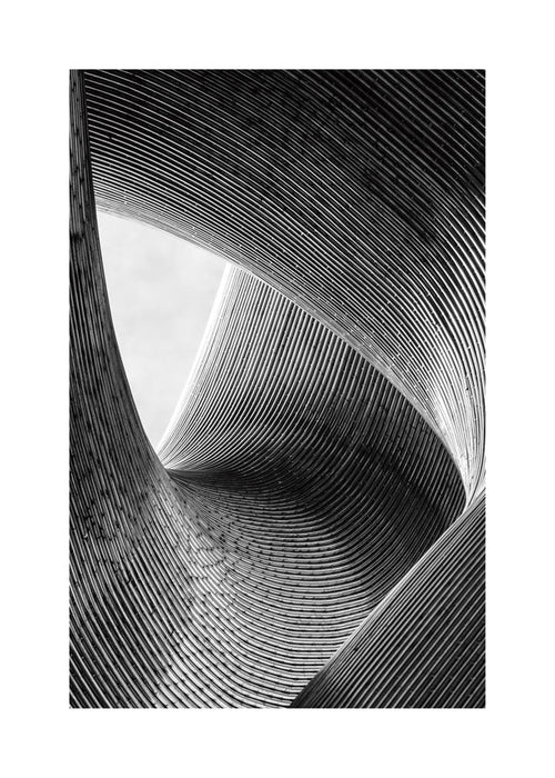 Architectuurfotografie met gebogen lijnen