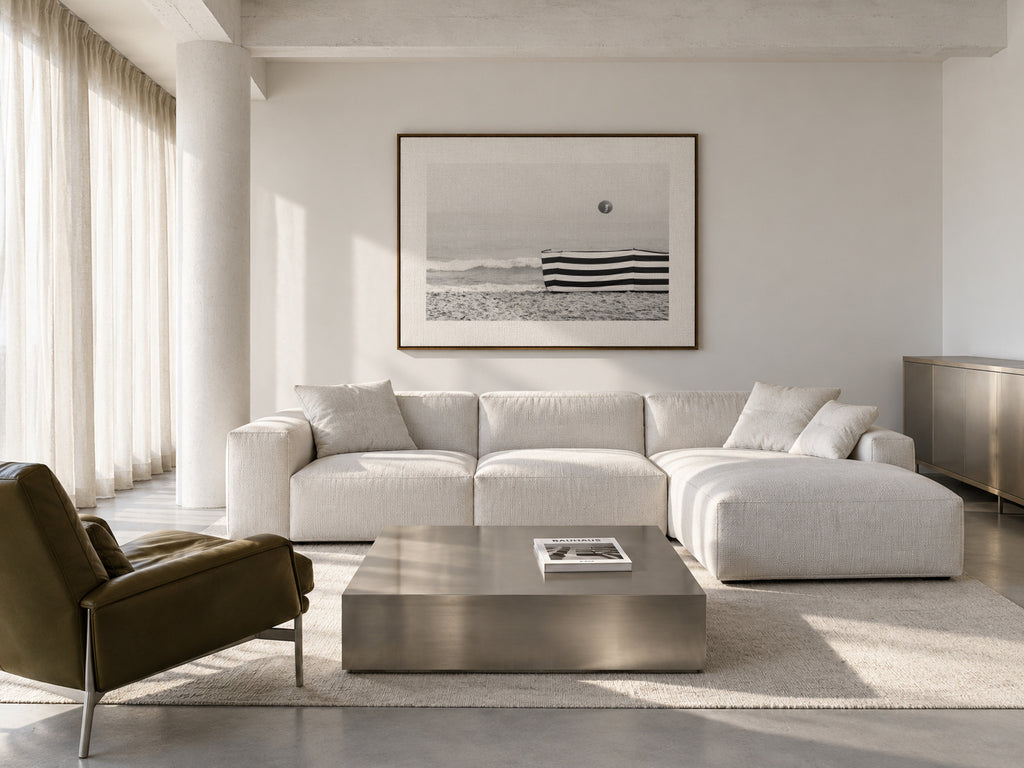 Untitled 2 - Framed canvas in an interior