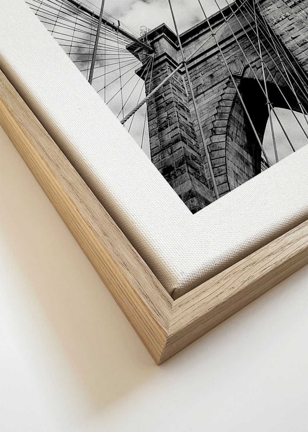 Keuken kunst: brug in opwaartse perspectief