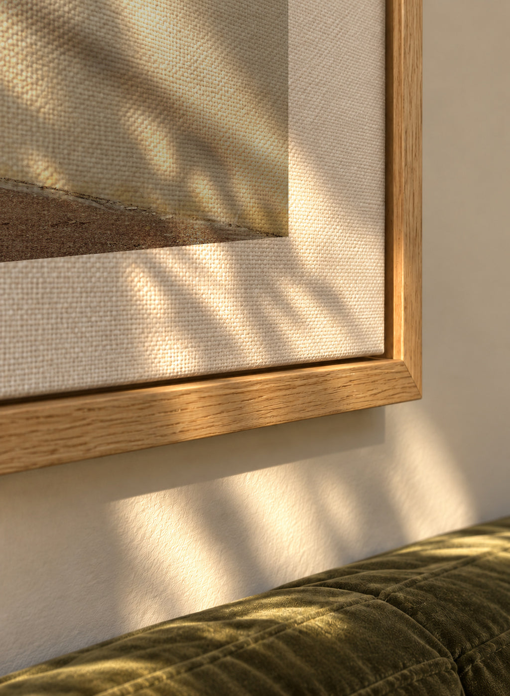 Stairs - Framed canvas detail