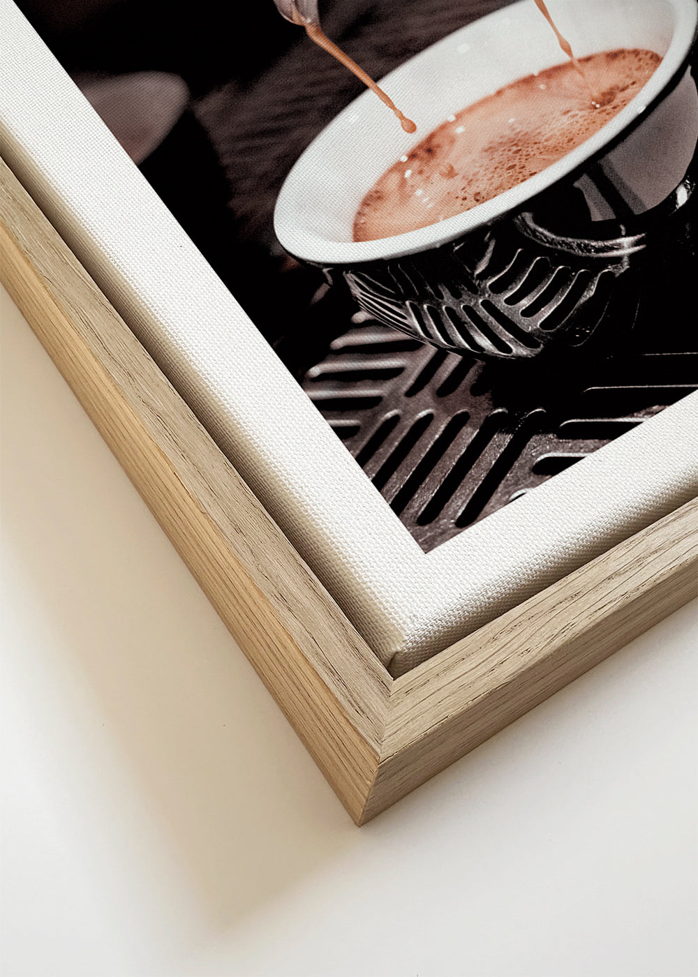 Keuken kunst: espresso in kop