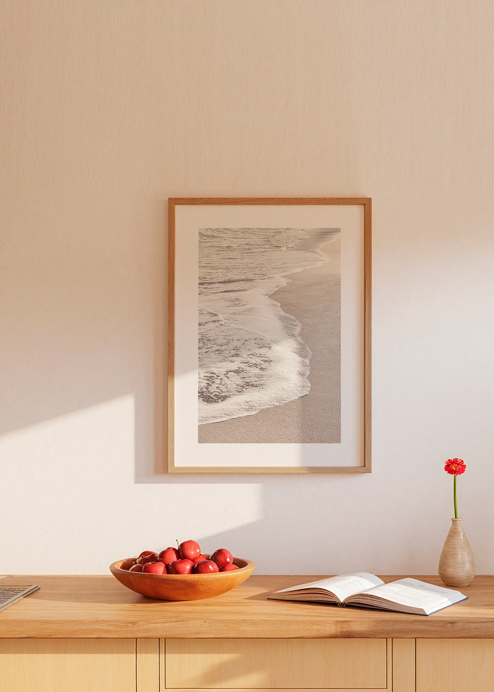 Landschap: rustige kustlijn
