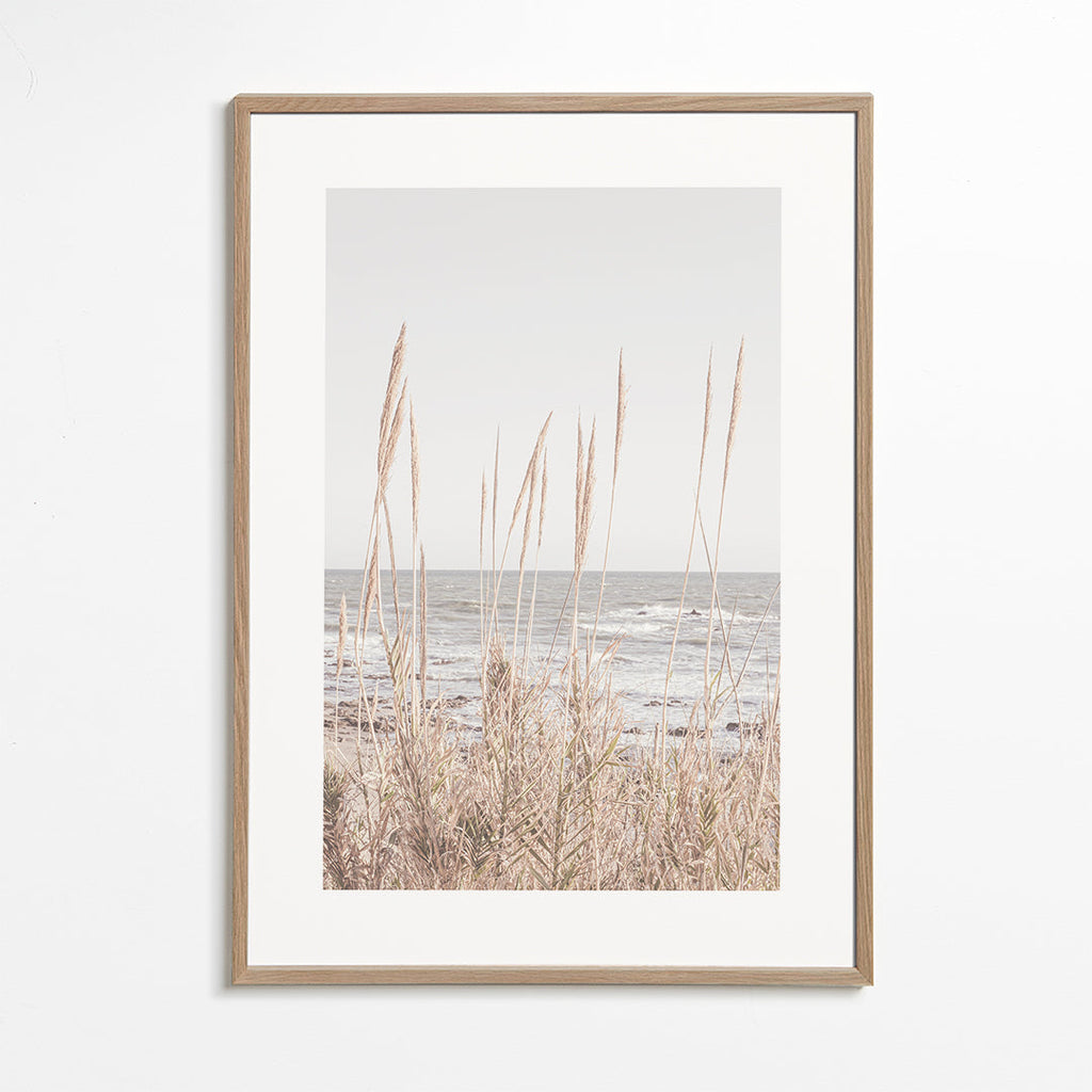 Landschapsposter met strandgras