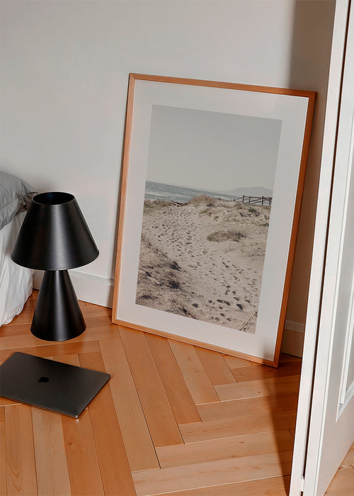 Landschap kunst: duinpad bij het strand