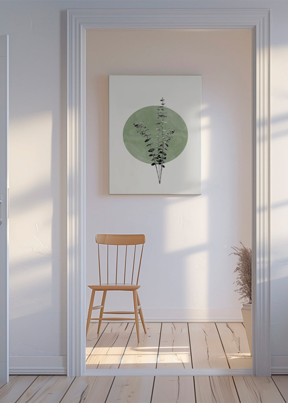 Eucalyptus and Green Moon
