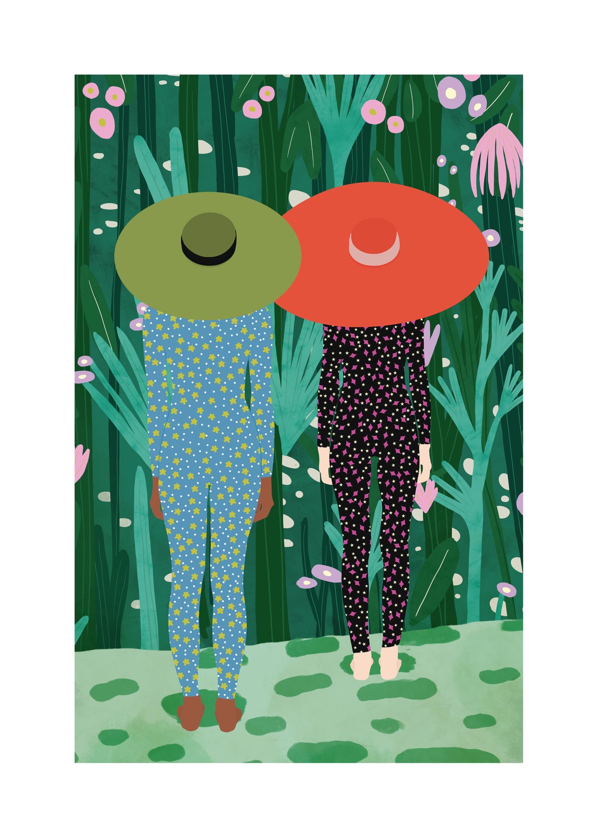 Jungle Pijamas - Unframed art print