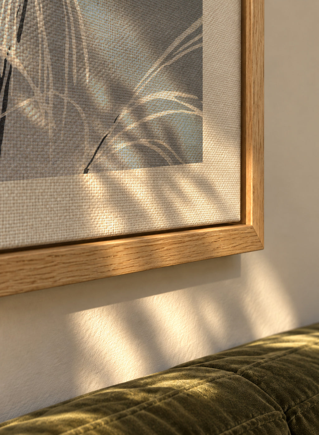 Frost From Momoyogusa - Framed canvas detail