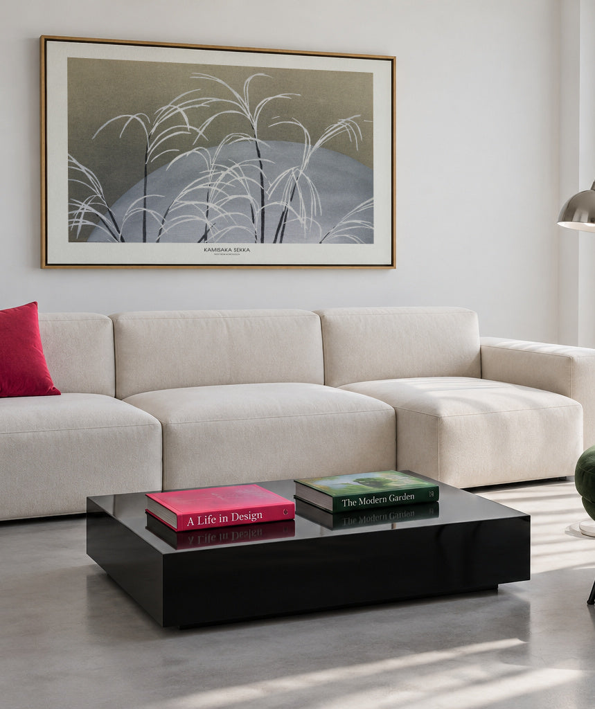 Frost From Momoyogusa - Framed canvas in an interior