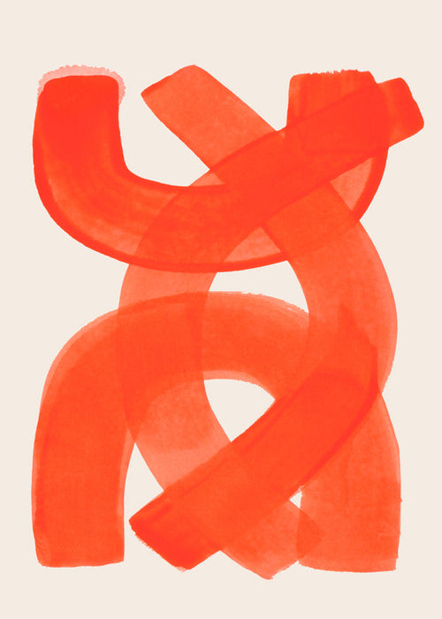 Orange Strokes