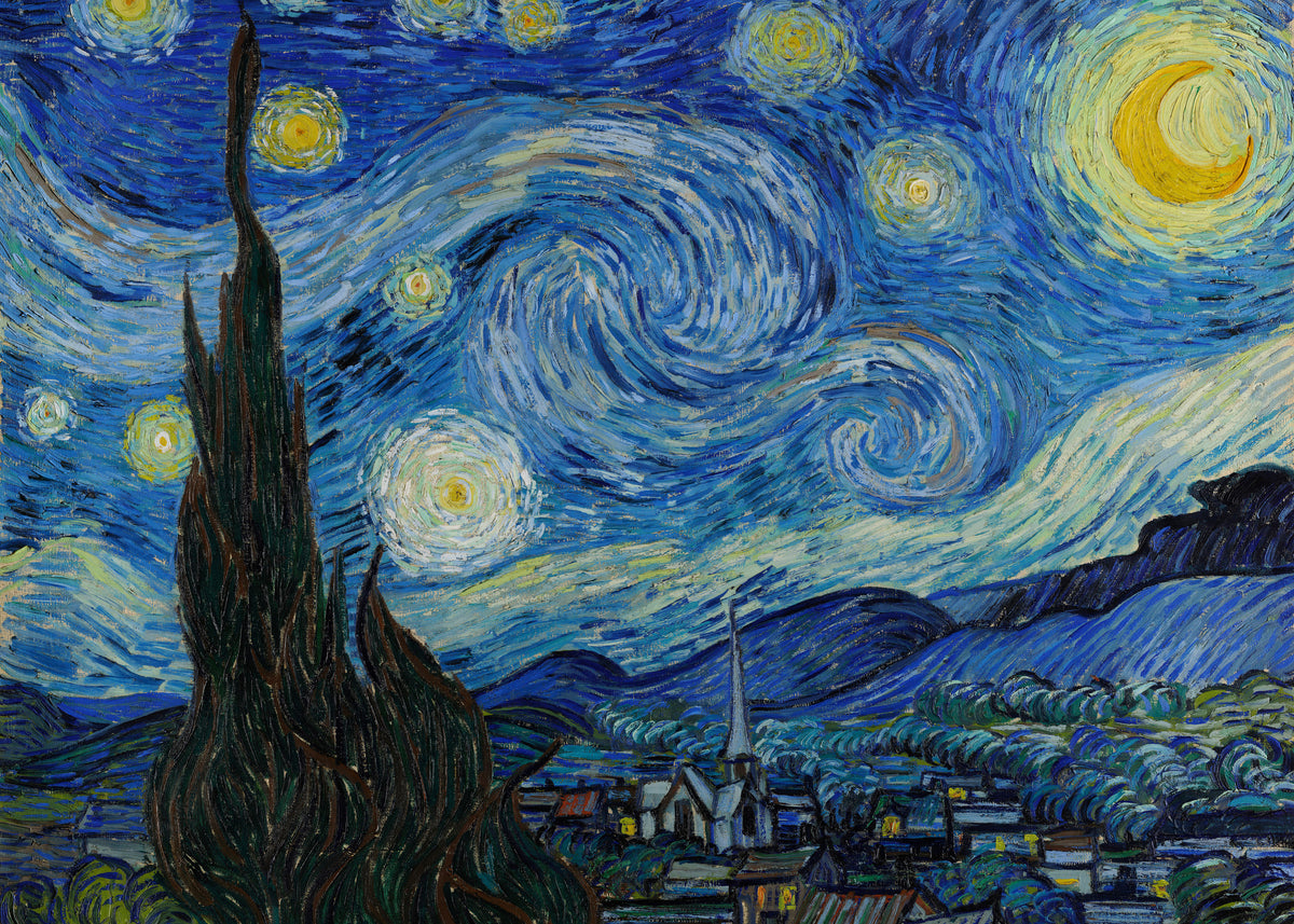 The Starry Night - Van Gogh - Unframed art print
