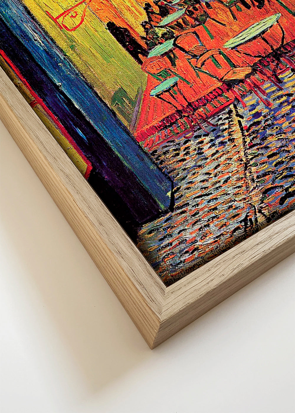 Keuken kunst Nachtcafé in impressionistische stijl