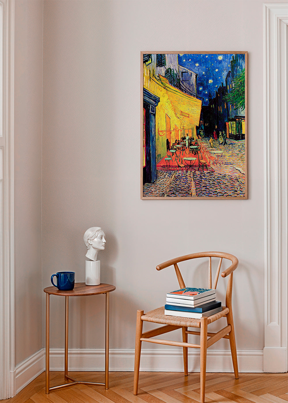 Keuken kunst Nachtcafé in impressionistische stijl