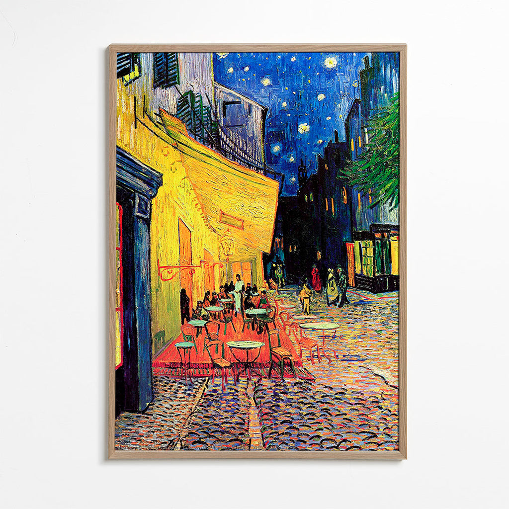 Keuken kunst Nachtcafé in impressionistische stijl