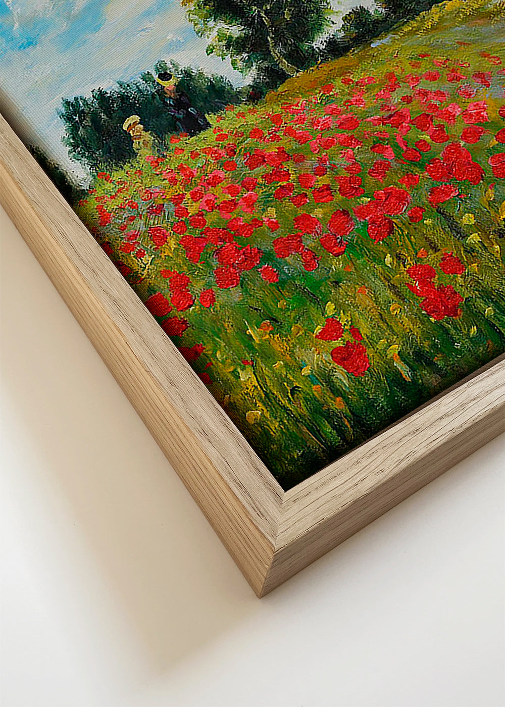 Landschap kunst: klaprozenveld in Argenteuil