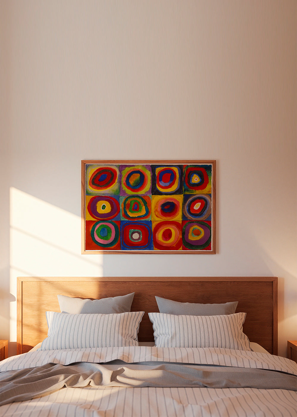 Colour Study - Squares and Concentric Rings - Vasili Kandinsky