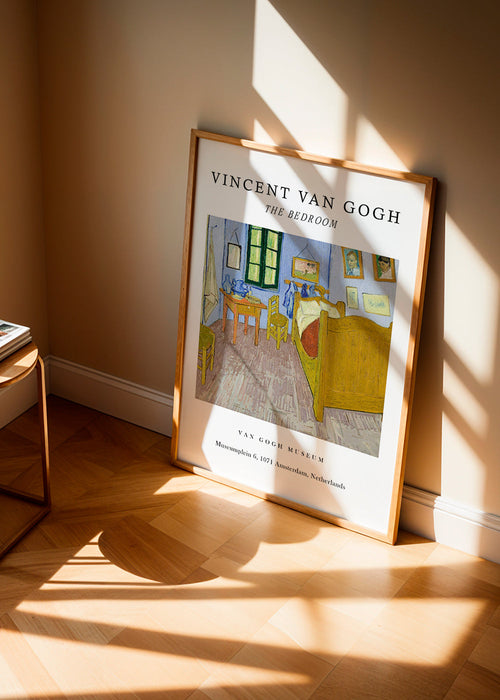 Vintage poster: Van Goghs slaapkamer