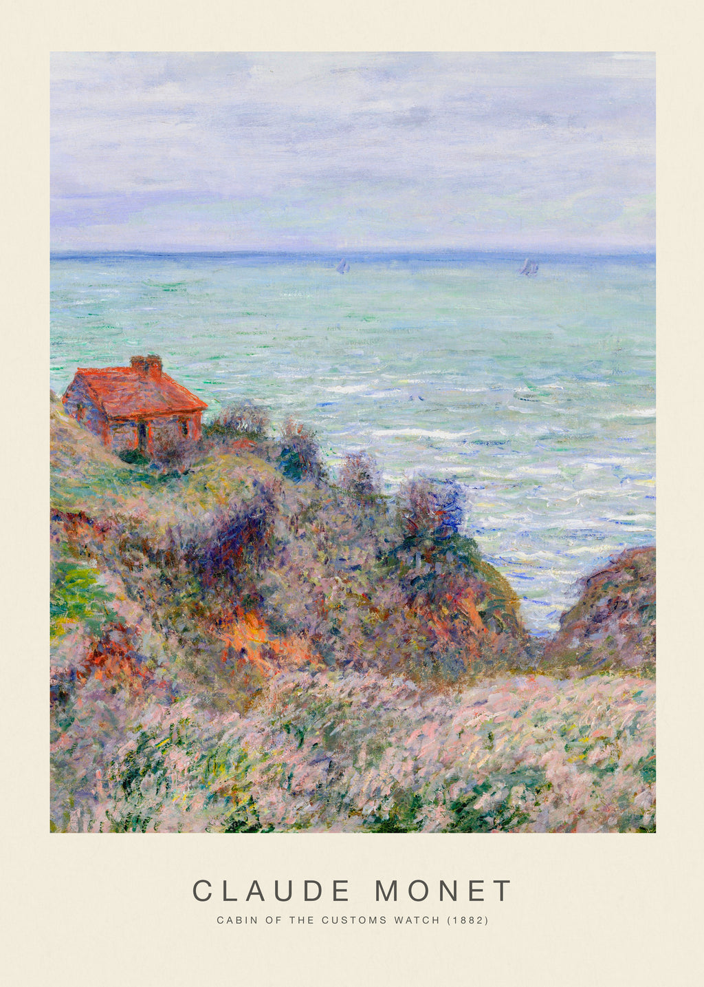 Cabin of the Customs Watch (Special Edition) - Claude Monet - Unframed art print