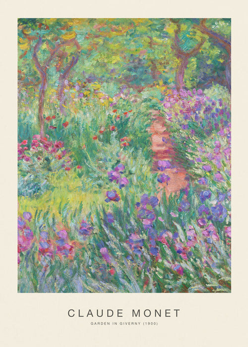 Botanische poster Tuin van Giverny