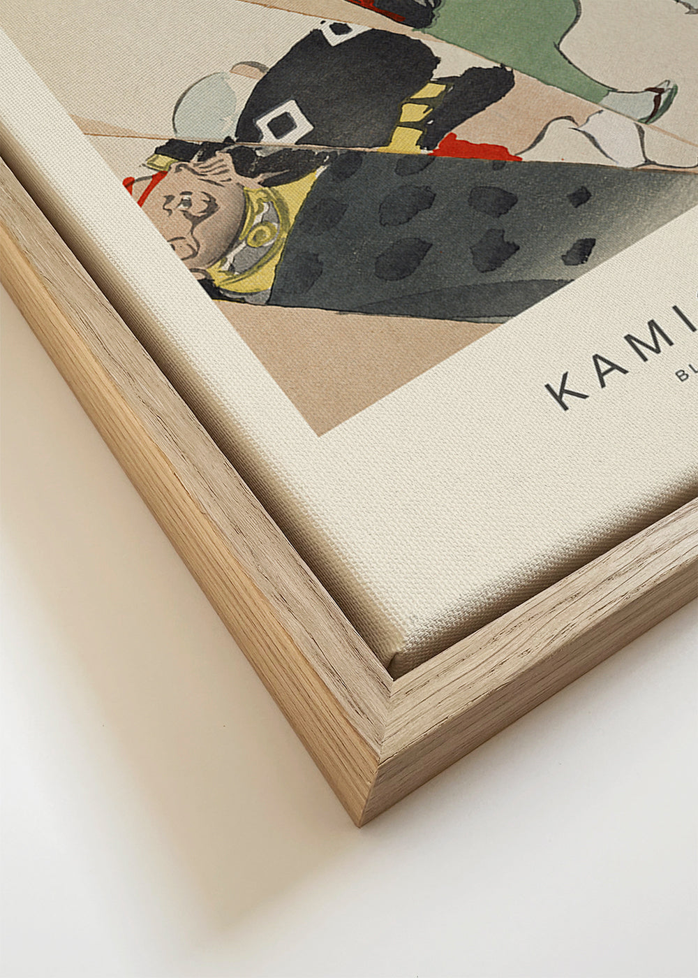 Japanse illustratie Momoyogusa met kimonofiguren