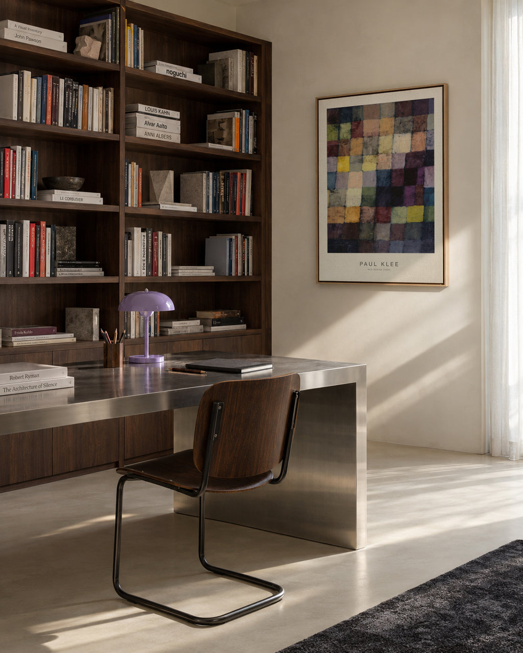 Old Sound (Special Edition) - Paul Klee - Framed canvas in an interior