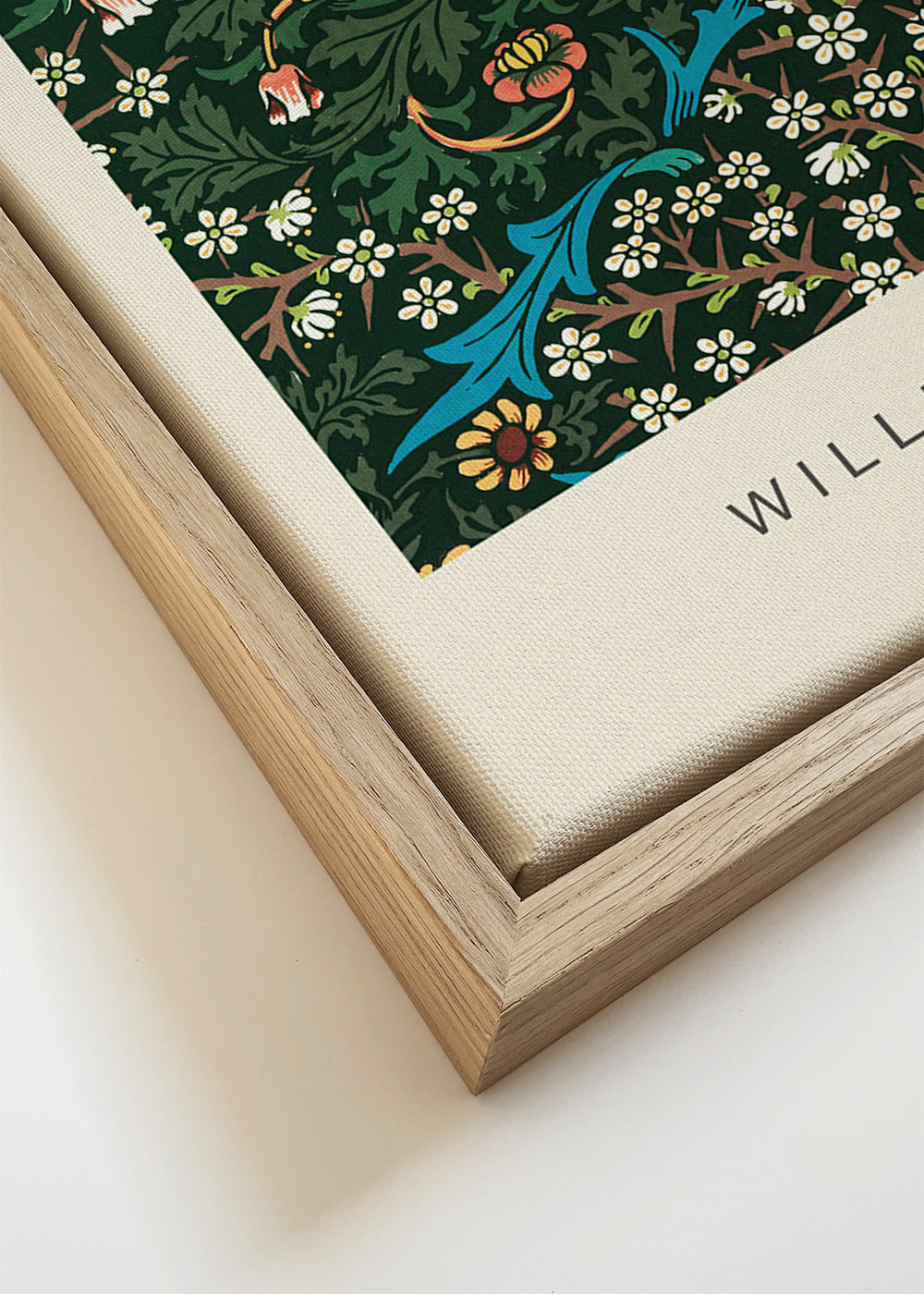 Botanische print William Morris Blackthorn verticaal