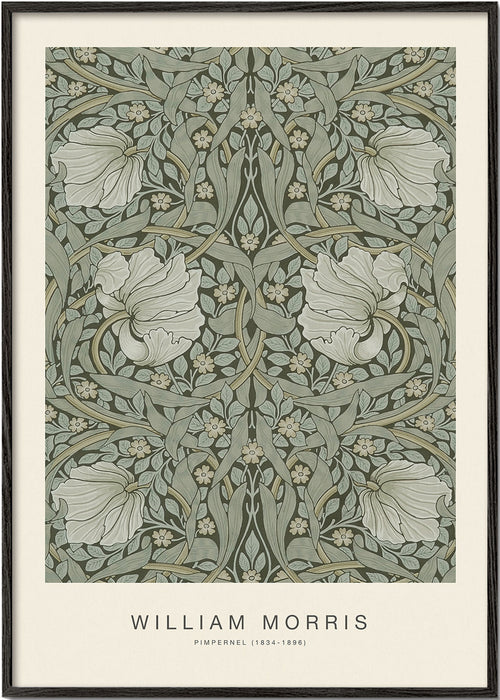 Botanische poster Pimpernel William Morris